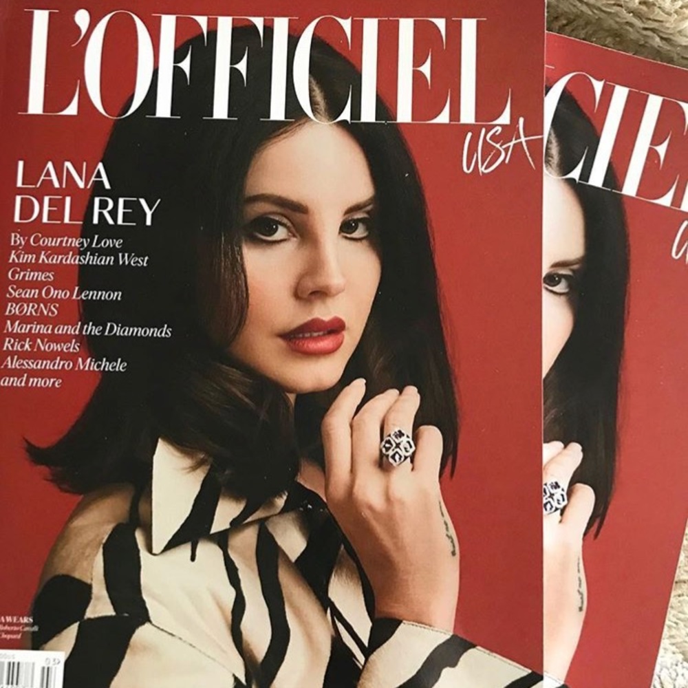 Lana Del Rey L’OFFICIEL USA Magazine